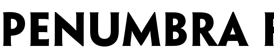 Penumbra Flare Std Bold Schrift Herunterladen Kostenlos