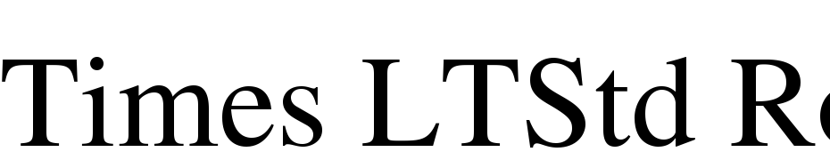 Times LT Std Roman Font Download Free