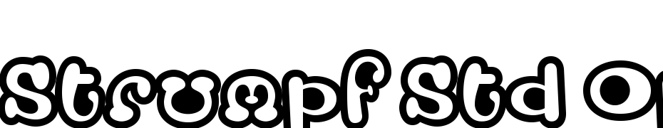 Strumpf Std Open Font Download Free