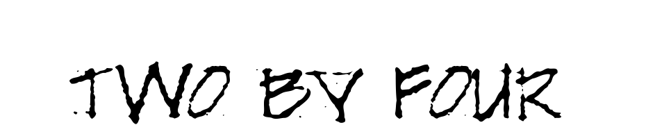Two By Four Font Download Free