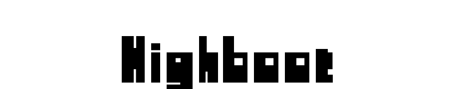 Highboot Font Download Free