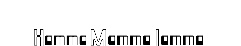 Hamma Mamma Jamma Font Download Free