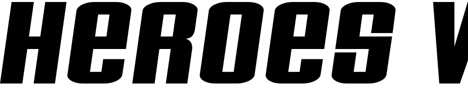 Heroes&Villains Font Download Free