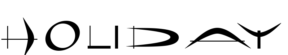 Holiday Hardcore Font Download Free