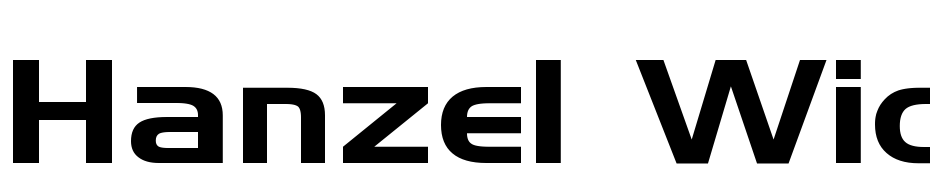 Hanzel Wide Normal Font Download Free