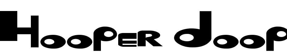 Hooper Dooper Font Download Free