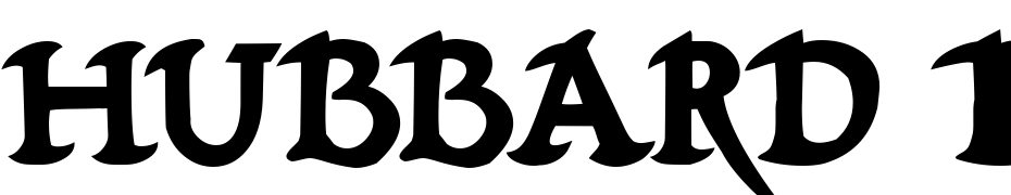 Hubbard Demo Font Download Free