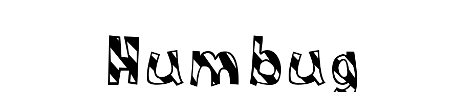 Humbug Font Download Free