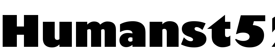 Humanst521 UBd BT Ultra Bold Font Download Free