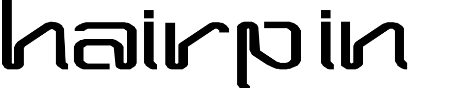 Hairpin Normal Ex Font Download Free
