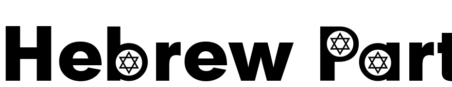 Hebrew Participants Font Download Free