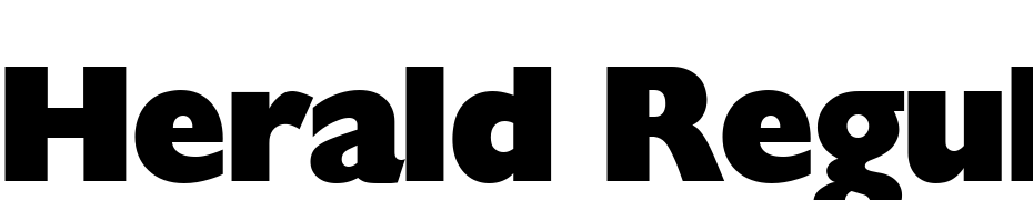 Herald Regular Schrift Herunterladen Kostenlos