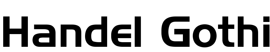 Handel Gothic Font Download Free
