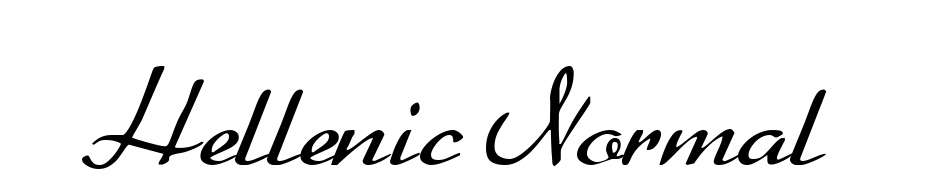 Hellenic Normal Fuente Descargar Gratis