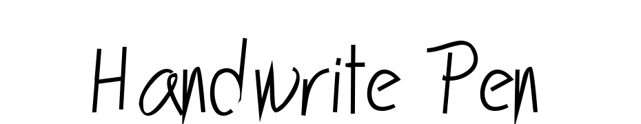 Handwrite Pen Font Download Free