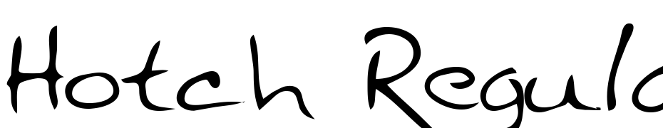 Hotch Regular Font Download Free