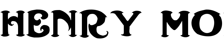 Henry Morgan Font Download Free