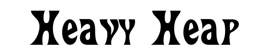 Heavy Heap Font Download Free