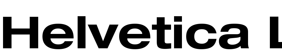 Helvetica LT 73 Bold Extended Font Download Free