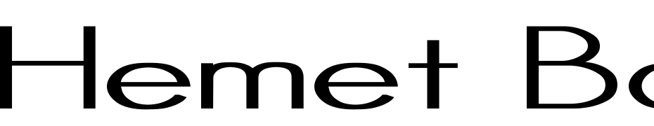 Hemet Bold Font Download Free