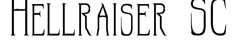 Hellraiser SC Font Download Free