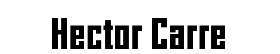 Hector Carre Font Download Free