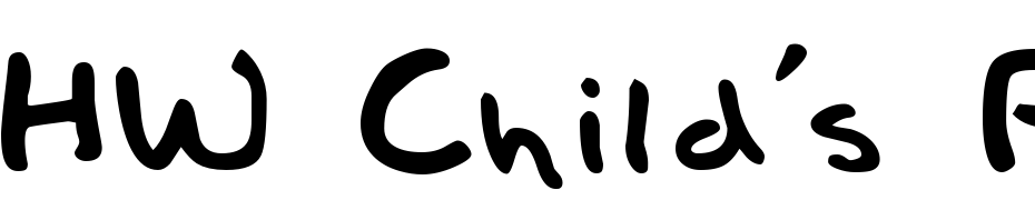 HW Child's Play Font Download Free