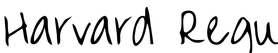 Harvard Regular Font Download Free