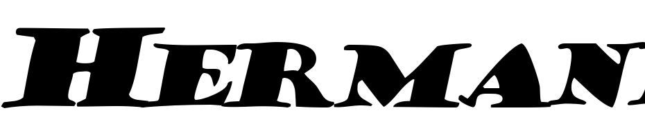 Hermann Bold Italic Font Download Free