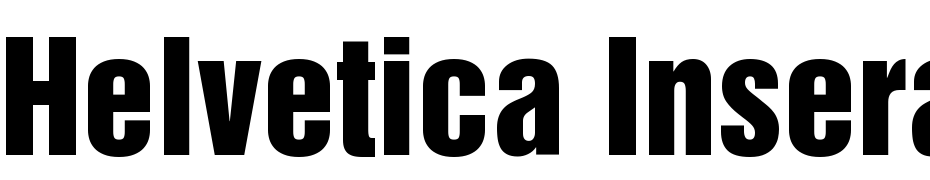 Helvetica Inserat Font Download Free