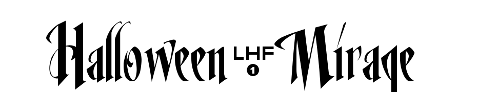 Halloween_Mirage Font Download Free