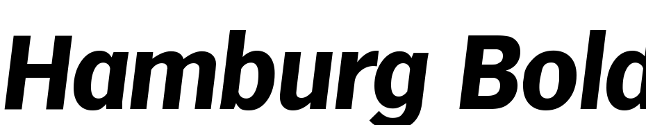 Hamburg Bold Ita Font Download Free