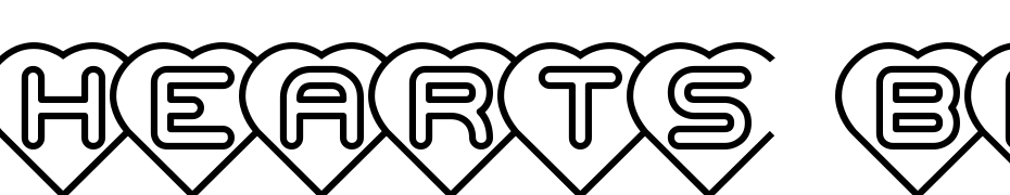 Hearts BRK Font Download Free