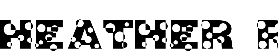 HEATHER Regular Font Download Free