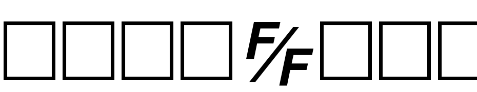 Helv FE Bold Oblique Font Download Free