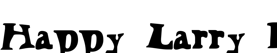 Happy Larry Regular Font Download Free