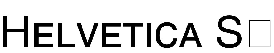 Helvetica SC Regular Font Download Free