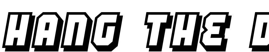Hang The DJ Font Download Free