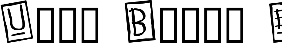 Uman Brown Eye Font Download Free