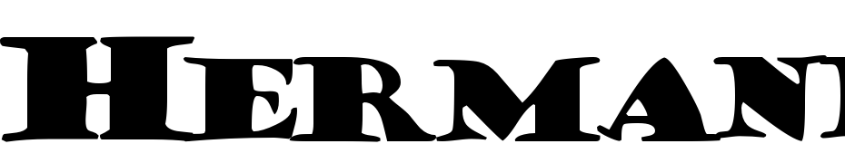 Hermann Bold Font Download Free