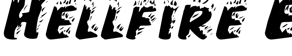 Hellfire Extended Italic Scarica Caratteri Gratis