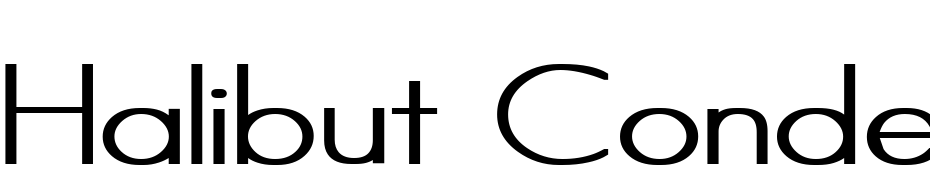 Halibut Condensed Regular Font Download Free