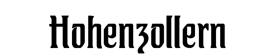 Hohenzollern Font Download Free