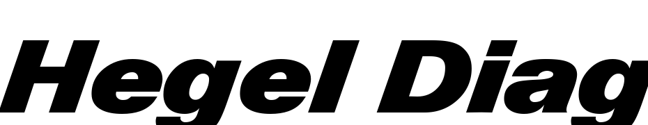 Hegel Diagonal Bold Italic Font Download Free