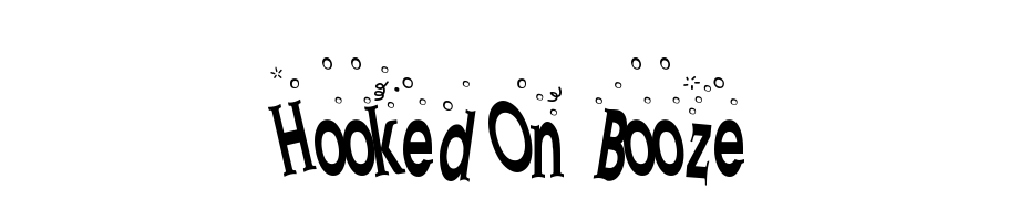 Hooked On Booze Font Download Free