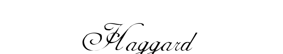 Haggard Font Download Free