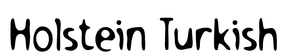 Holstein Turkish Font Download Free