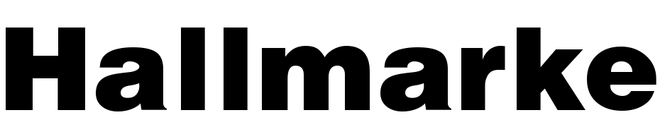 Hallmarke Black Regular Font Download Free