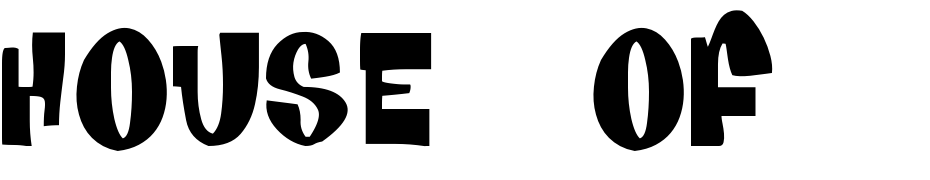 House Of Fun Font Download Free
