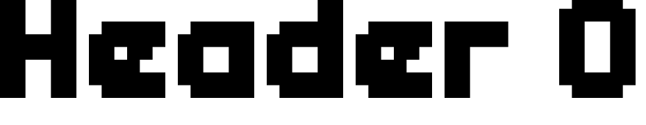 Header 08_65 Font Download Free